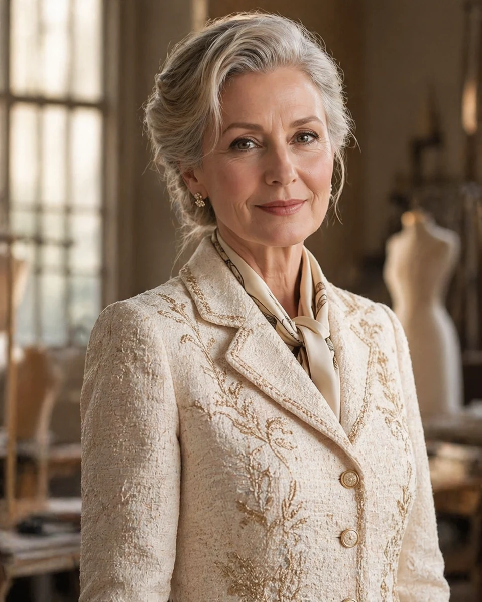 Portrait of Claire Beaumont, atelier director of RF.